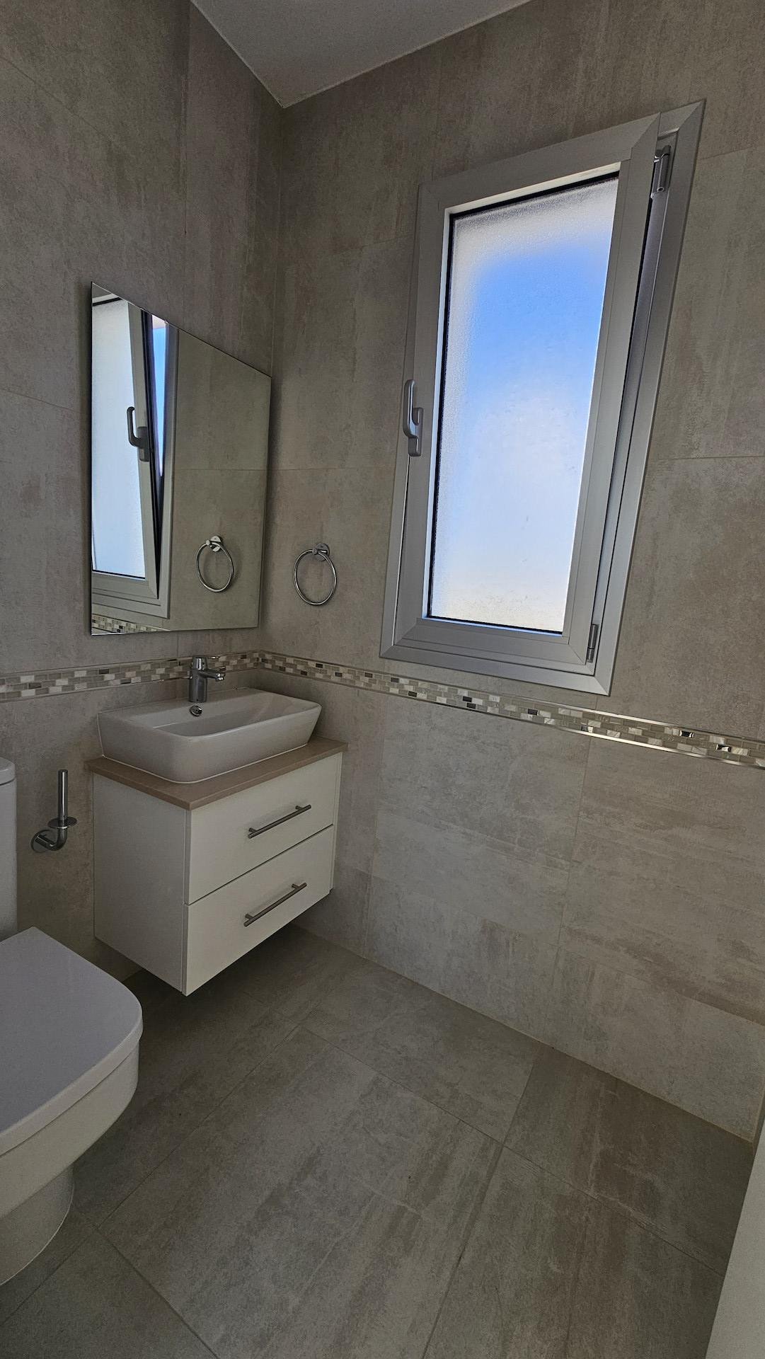 For sale is a modern, detached villa currently under construction in the sought-after area of Geroskipou. This spacious home offers an internal space