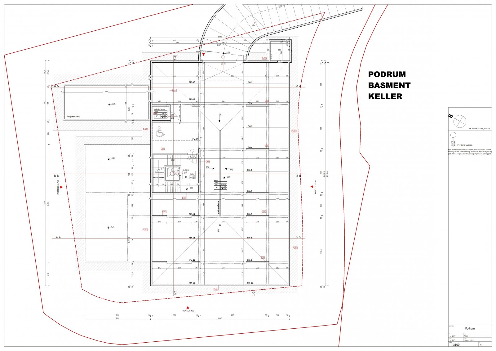 285358 - Grundstück in Vodice