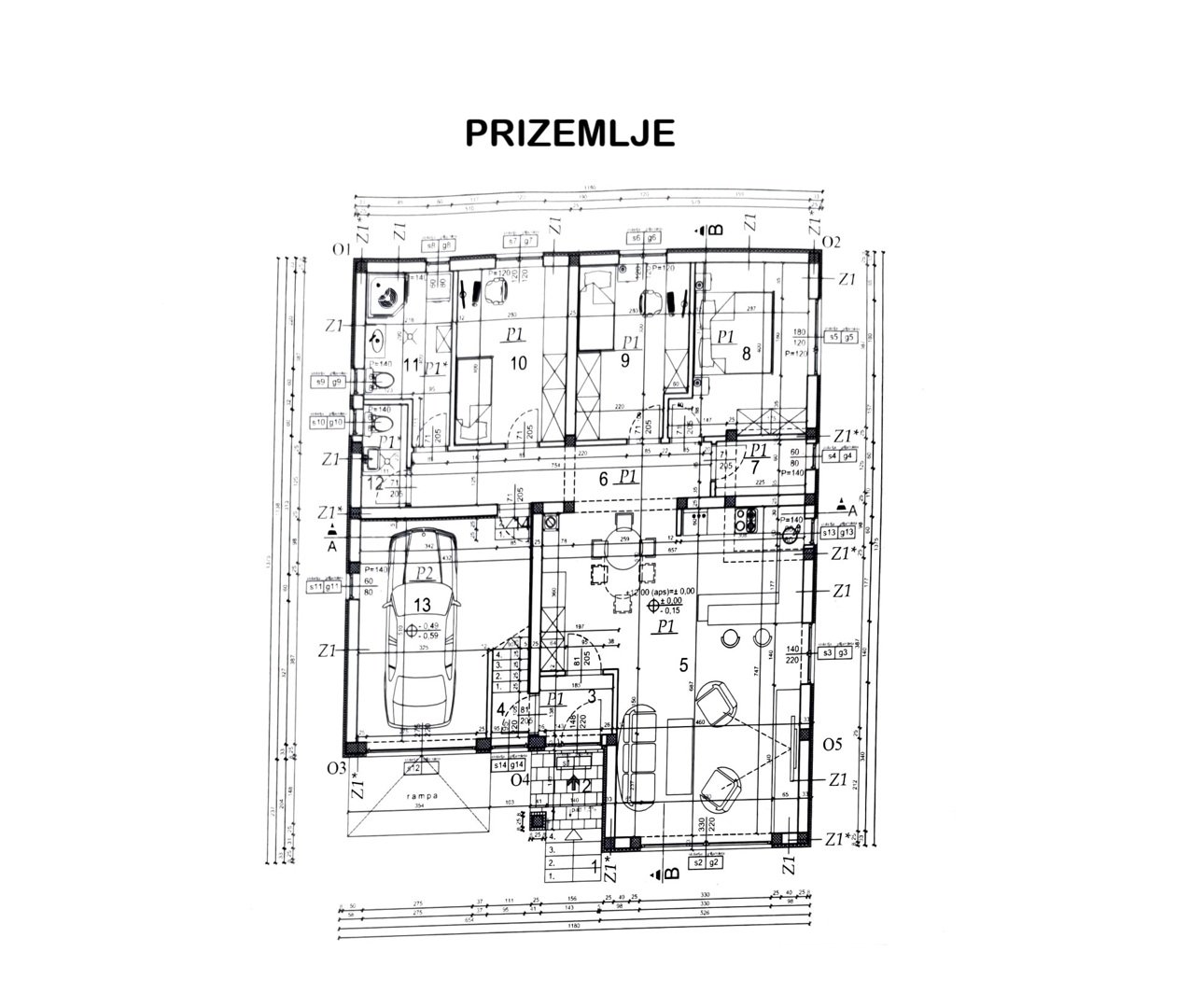 290917 - Grundstück in Vodice