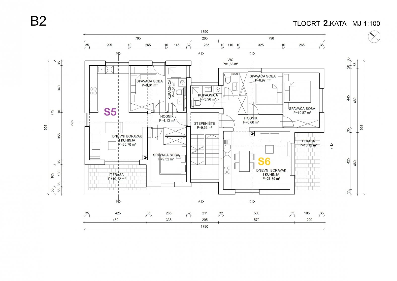 302755 - Wohnung in Šibenik - Okolica