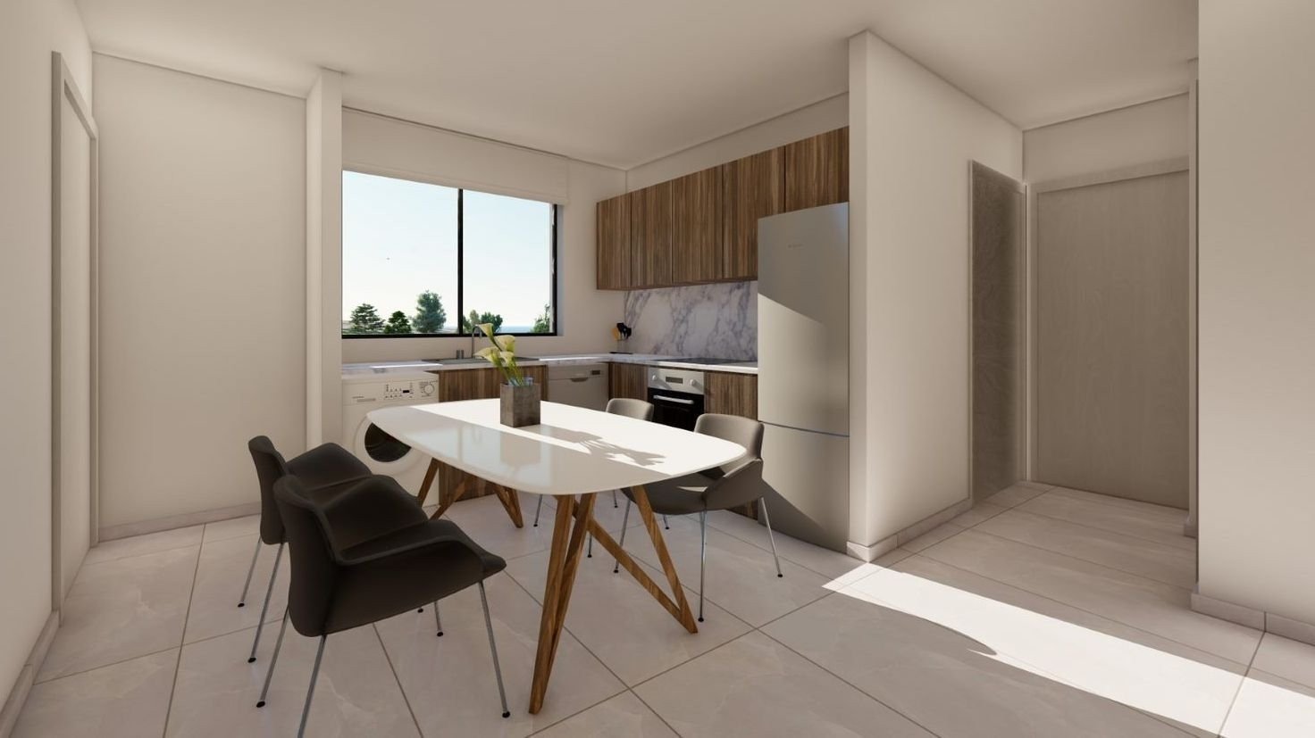 FOR SALE 2 BEDROOM 2 BATHROOM APARTMENT in a New under construction Apartments Project
for sale above the Universal area of Paphos. (Available anoth