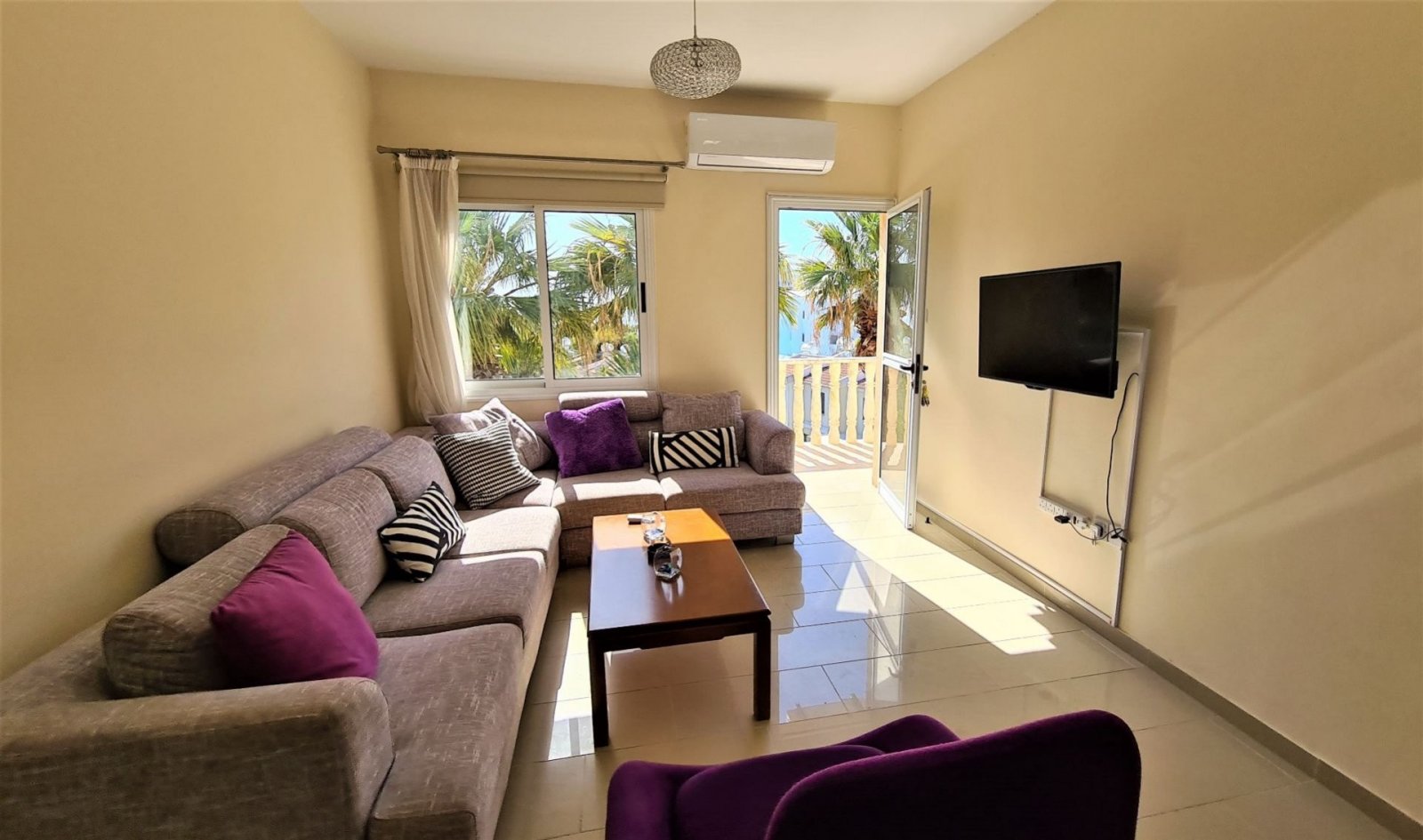 For Sale apartment on first floor near all amenities and the venues beach.