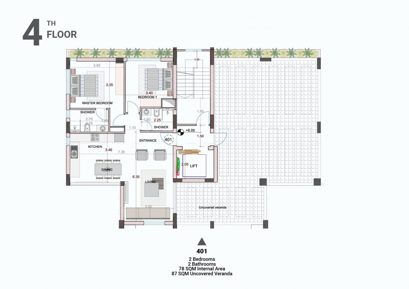NEW Undercostruction high-end residential project rising in Universal area in Paphos.
For Sale New TOP FLOOR PENTHOUSE APARTMENT
this luxurious Pro
