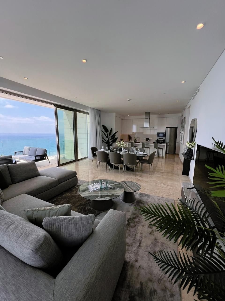 For Sale Under Construction On A New Tower in Kato Paphos a 3 Bedroom Apartment on the 14th Floor in a Luxury waterfront leaving is the new best resid