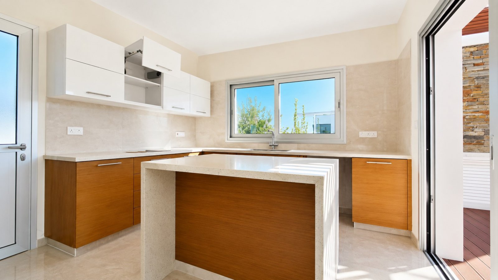 For sale is a modern, detached villa currently under construction in the sought-after area of Geroskipou. This spacious home offers an internal space