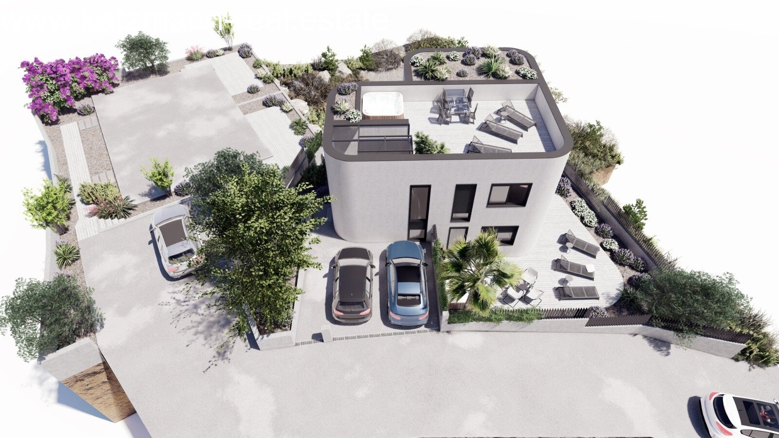 Neubau-Erdgeschosswohnung mit eigenem Garten - Tisno