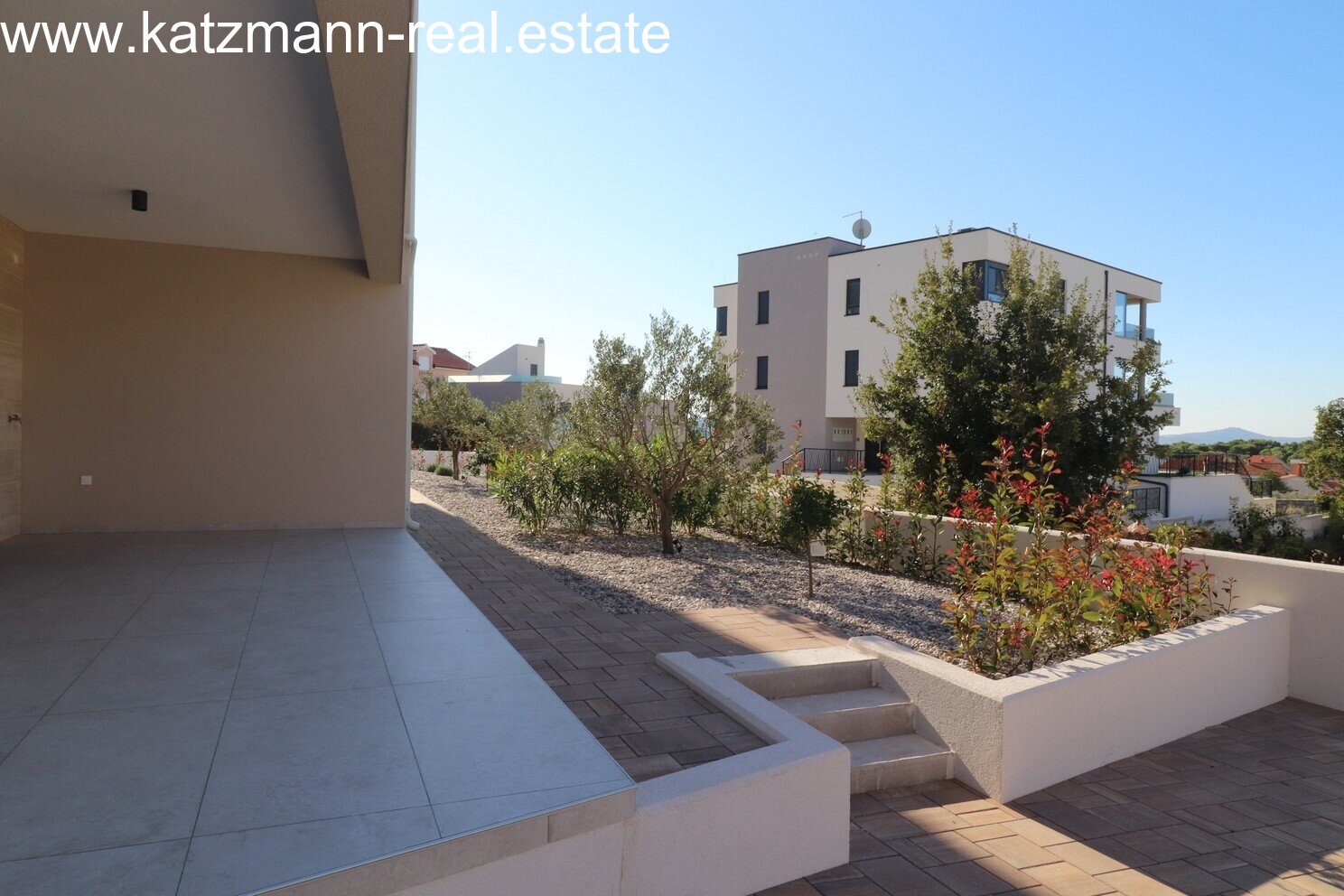 Neubau-Erdgeschosswohnung mit Garten in Strandnähe - Vodice