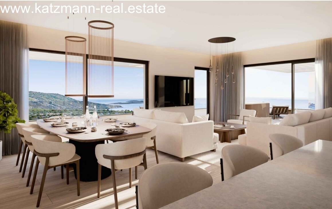 Neubau-Wohnung mit Panoramablick - Primošten