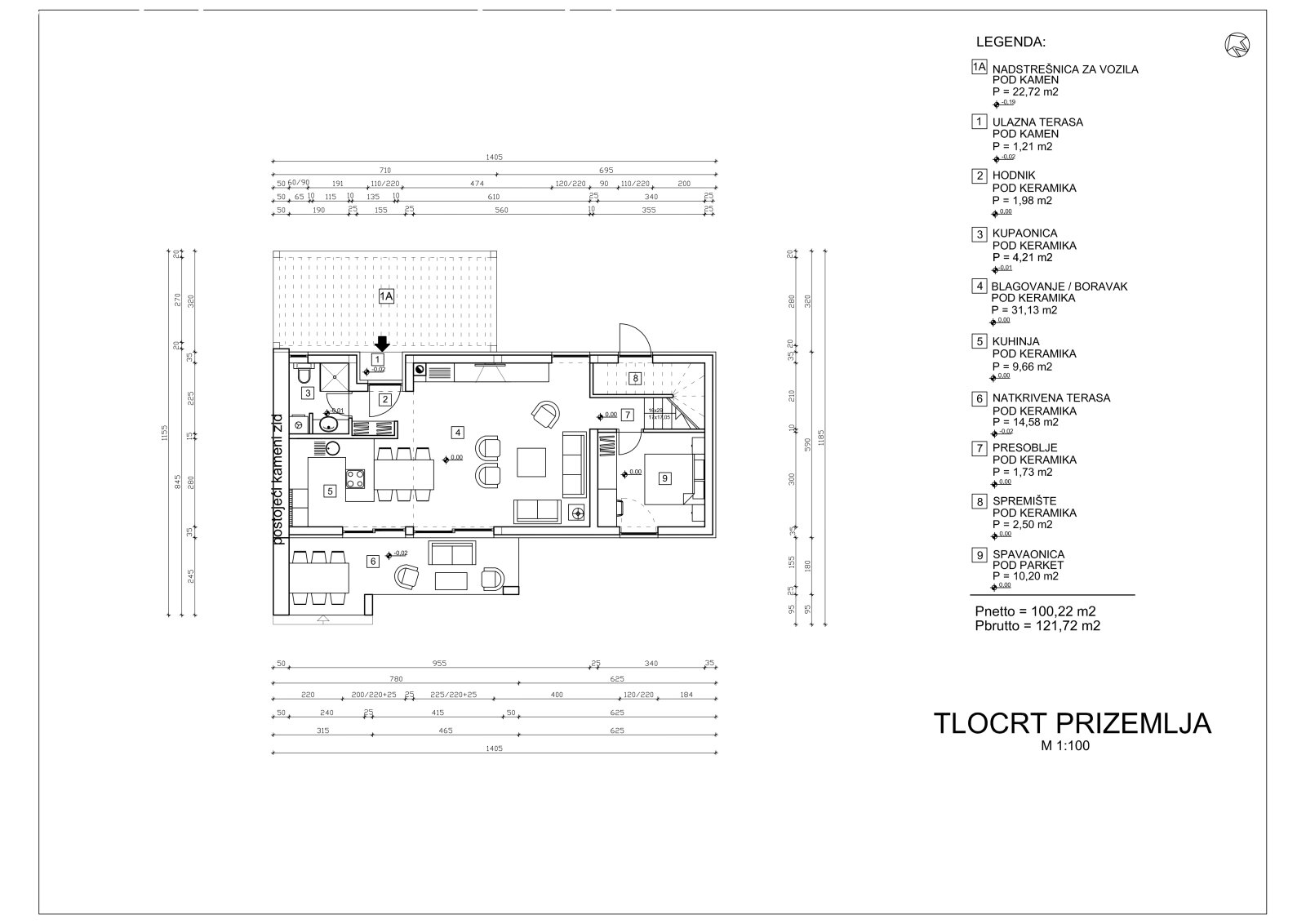 Istrien erleben – Charmantes 4-Zimmer-Haus mit Pool in Pula zu verkaufen