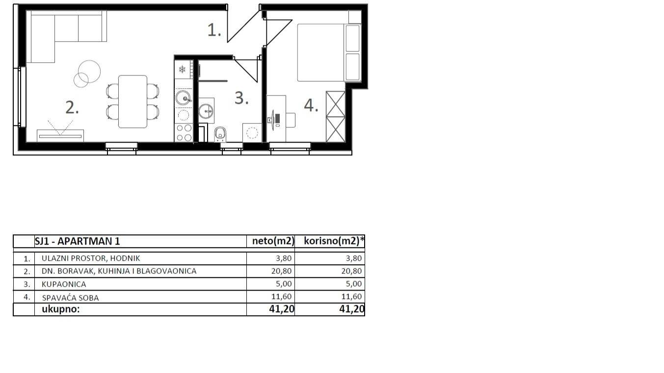 639775 - Wohnung in Vodice