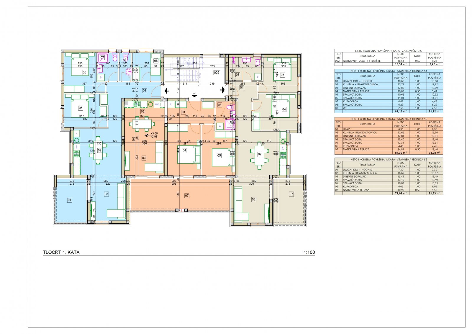 274612 - Wohnung in Vodice