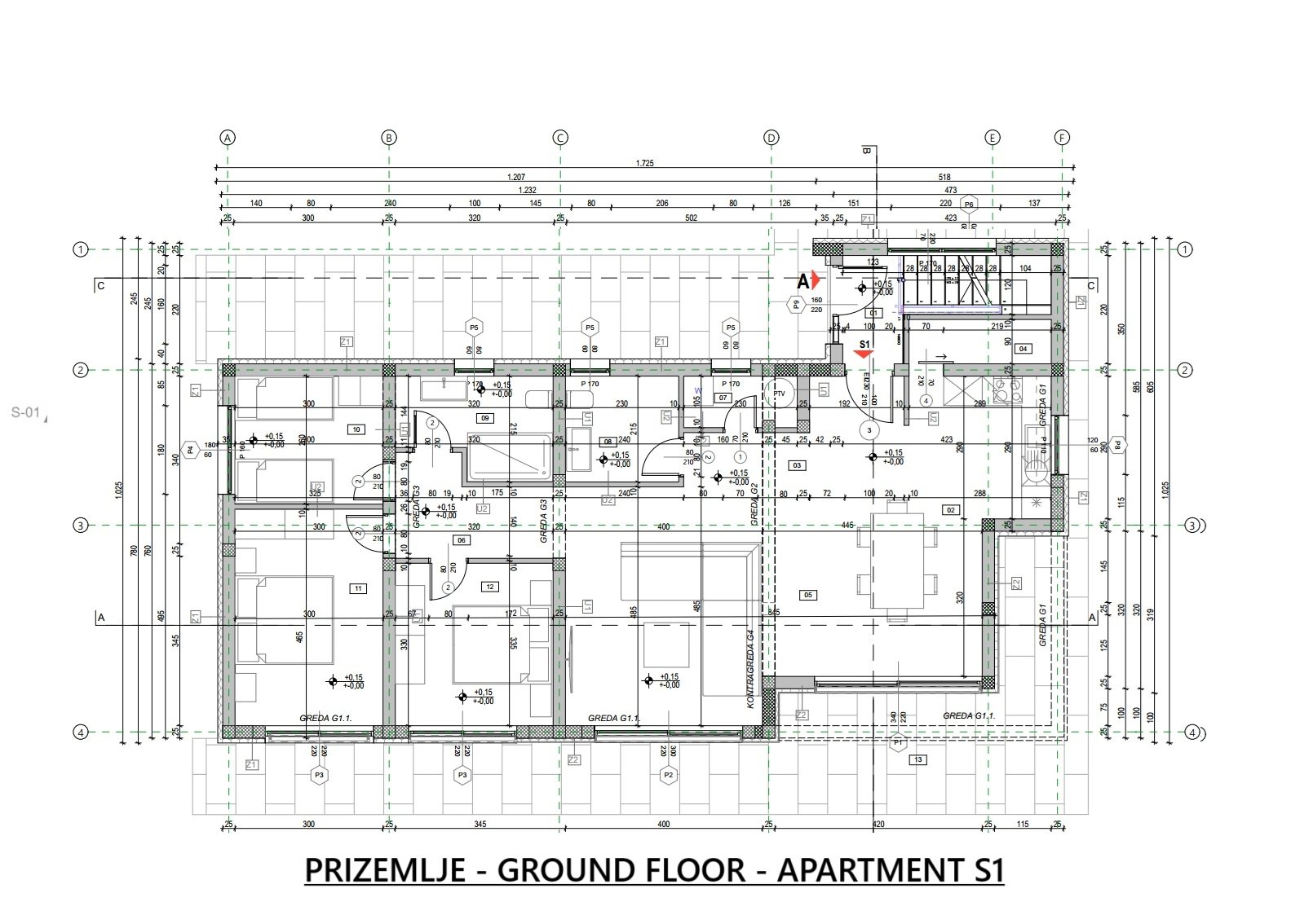 274265 - Wohnung in Vodice