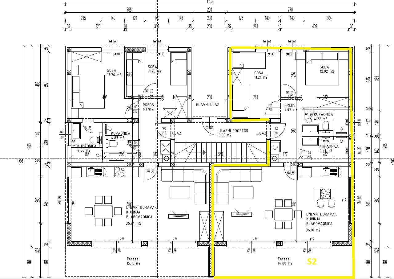 653435 - Wohnung in Pakoštane