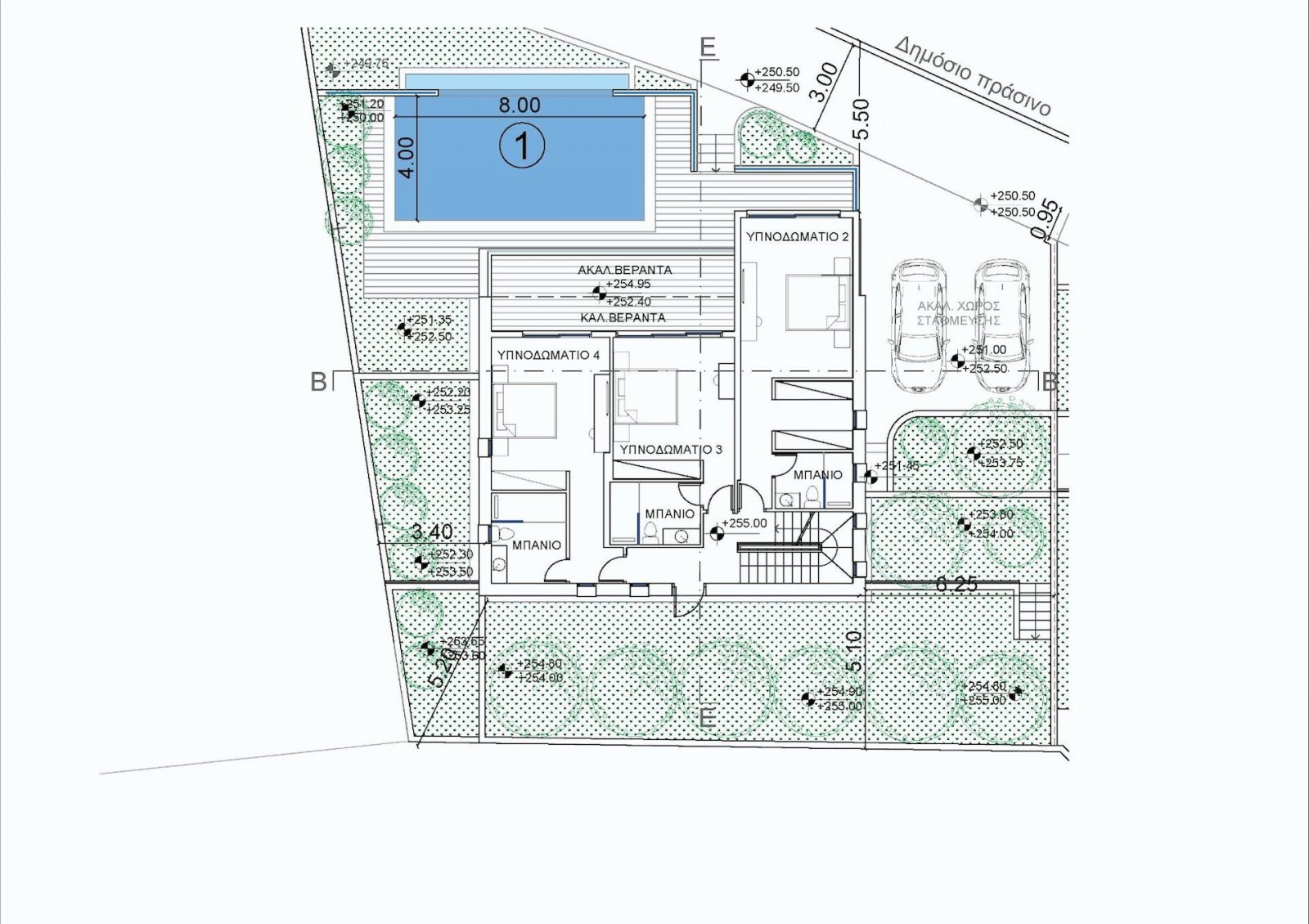 THIS PROJECT IS SUBJECT TO VAT
COMPLETION DATE: 18 MONTHS CONSTRUCTION PERIOD
INCLUDED:
SWIMMING POOL, UNDERFLOOR
HEATING, CONCEALED A/C, ROOF GAR