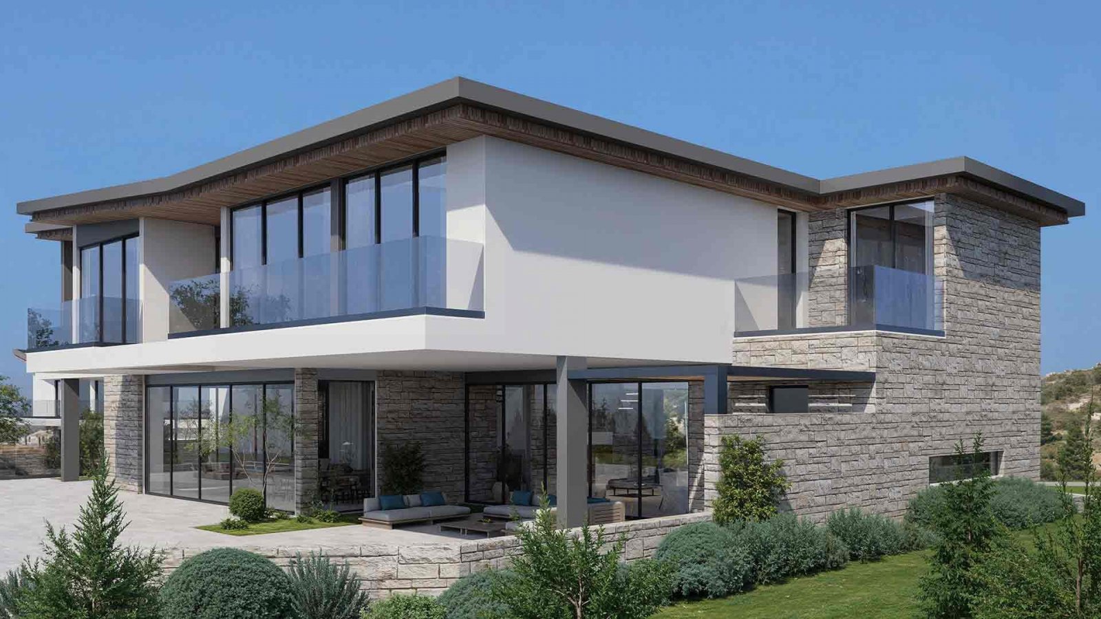 Villa INFINITY is an exceptional 5-bedroom villa designed in an exceptionally large plot of 2,926 m2, located in the famous Venus Rock Golf Resort.
Th