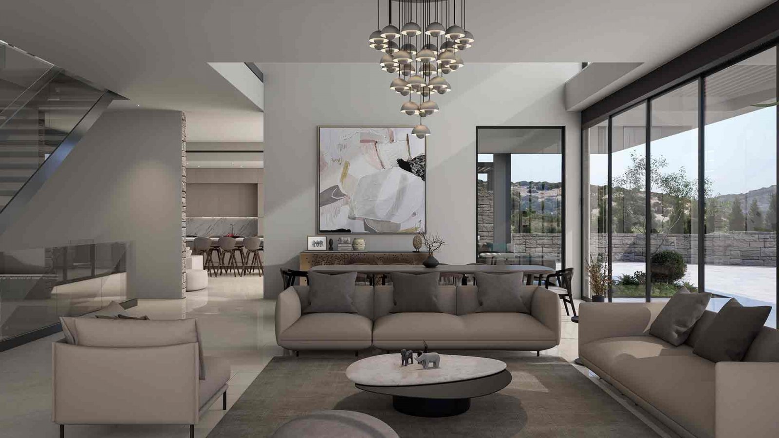 Villa INFINITY is an exceptional 5-bedroom villa designed in an exceptionally large plot of 2,926 m2, located in the famous Venus Rock Golf Resort.
Th