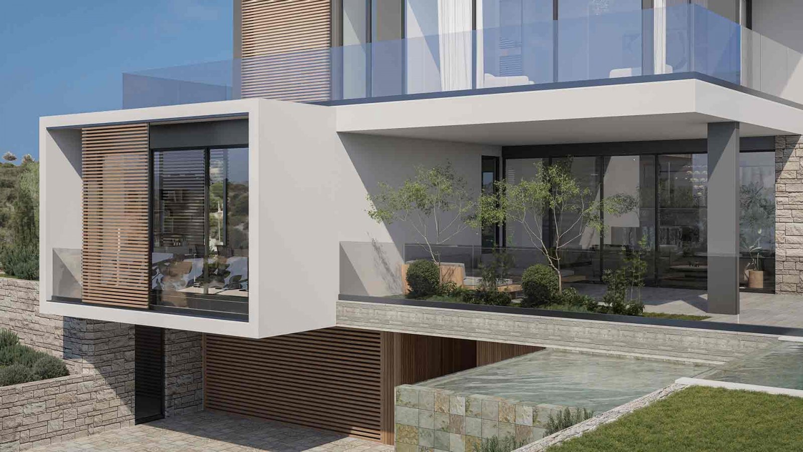 Villa INFINITY is an exceptional 5-bedroom villa designed in an exceptionally large plot of 2,926 m2, located in the famous Venus Rock Golf Resort.
Th