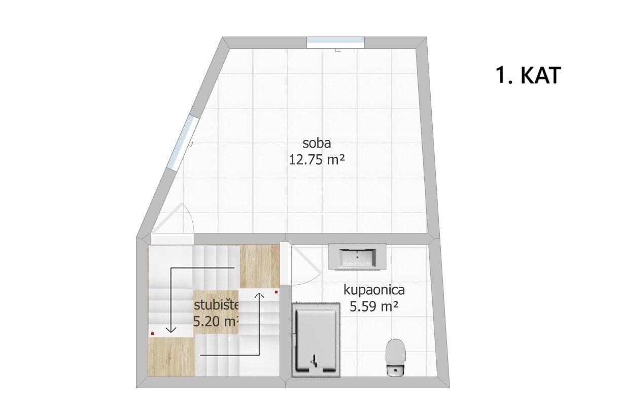 Renoviertes Steinhaus mit Geschäftsraum in der Altstadt - Vodice