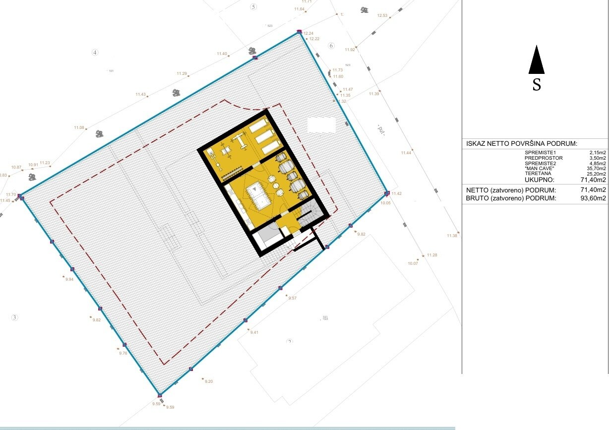 Baugrundstück mit Baugenehmigungsverfahren - Tribunj