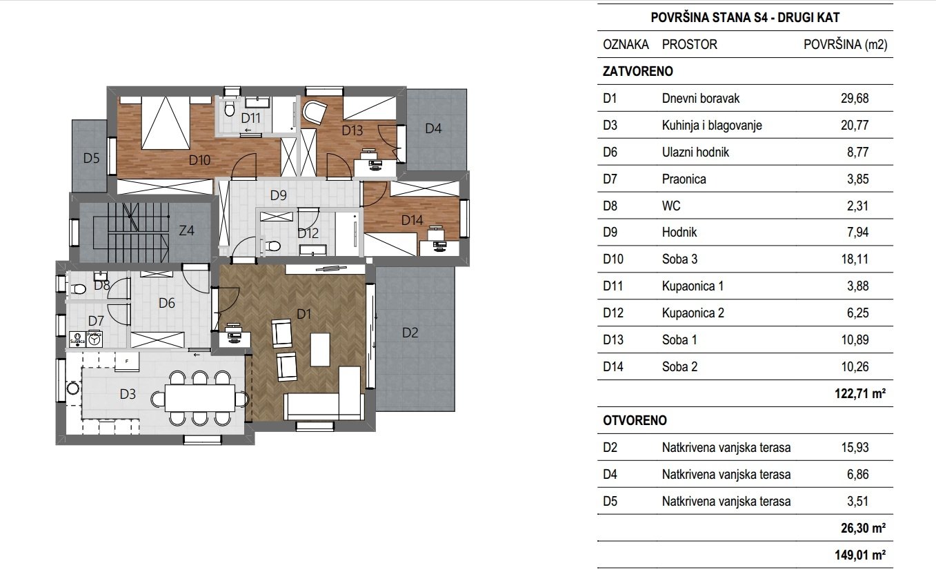 288992 - Wohnung in Šibenik