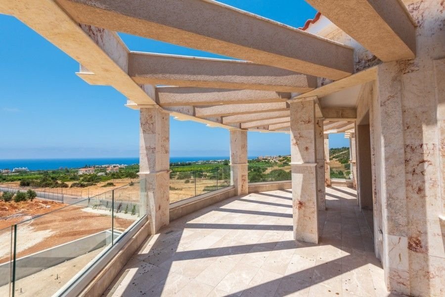 For Sale Luxury Unique Mansion at the Akamas-Paphos Paradise Cove. A Magnificent and timeless Architectural Modern compound on a plot of 8,300 square
