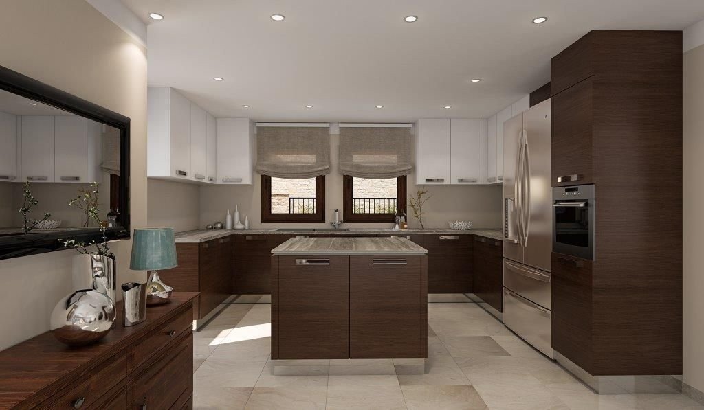 This project comprises of 8 junior villas and 7 detached villas with a completion date of October 2020.
The development is located on elevated ground