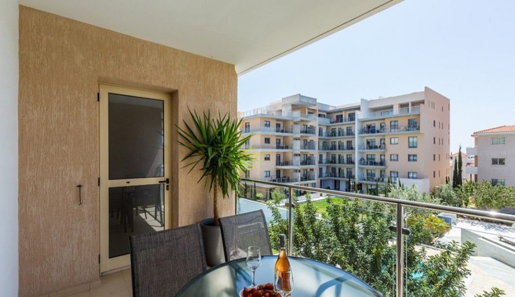 Located on the 2nd floor this exclusive three-bedroom luxury apartment has an open plan living and dining area with a separated fully equipped modern