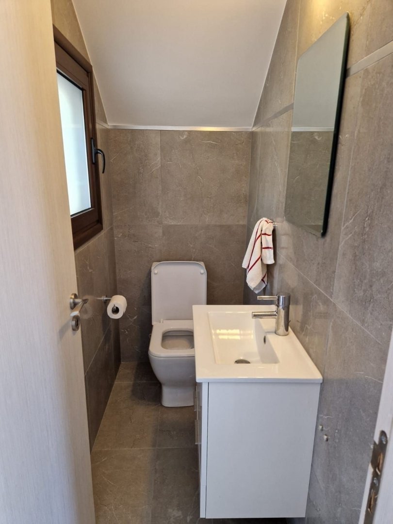 2 Storey 3 Bedrooms 3 bathtoom beautiful Villa with private swimming pool 7x3,5, fully furnished and equipped,
heated floors, barbeque ares, giverex