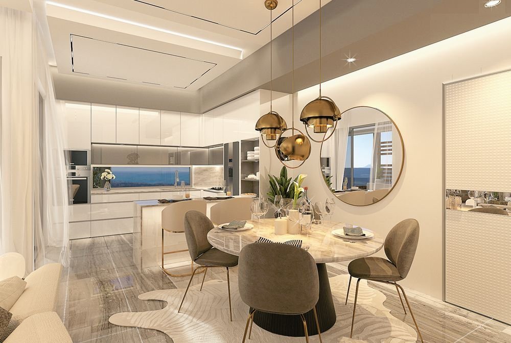 NEW Undercostruction high-end residential project rising in Universal area in Paphos.
For Sale New FIRST FLOOR APARTMENT
this luxurious Project of