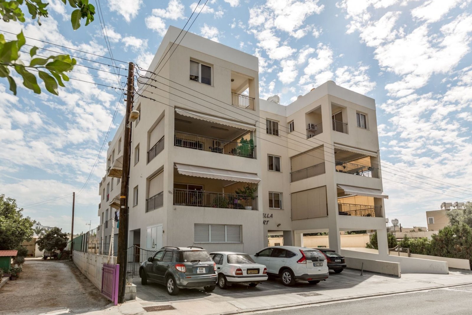 For sale is a spacious Top Floor three Bedroom Resale apartment located in the vibrant center of Paphos. This top-floor residence offers an internal s