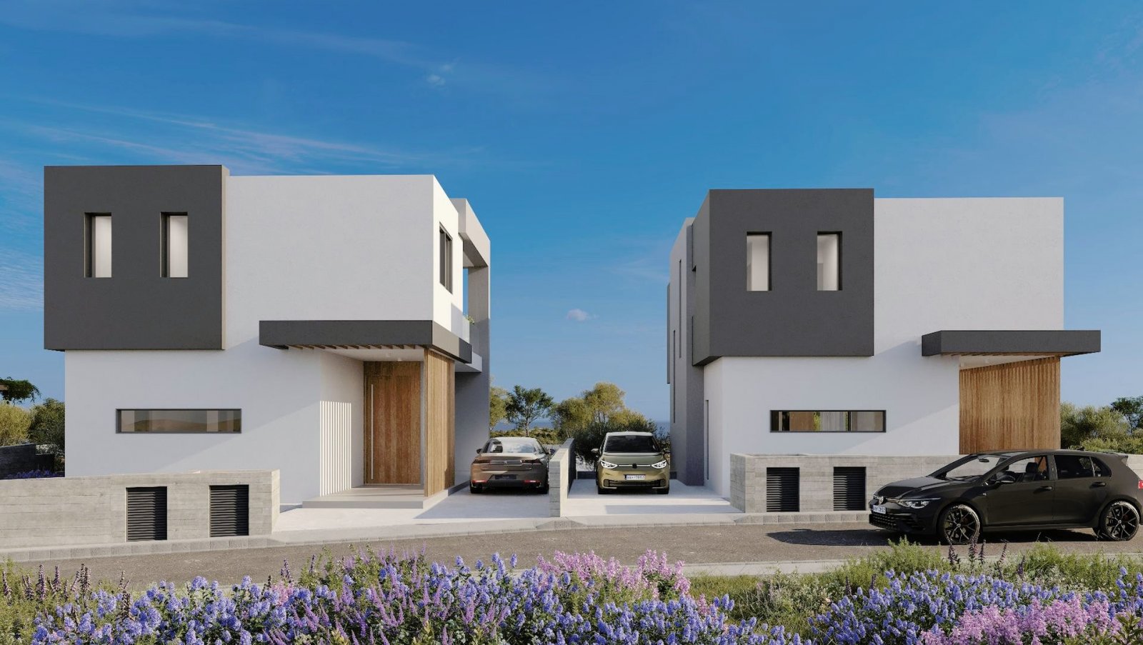 For Sale Almost Ready Luxury villa in Tala village of Paphos.
An exclusive and unique project consisting of four bungalows and six 2-storey houses.
A