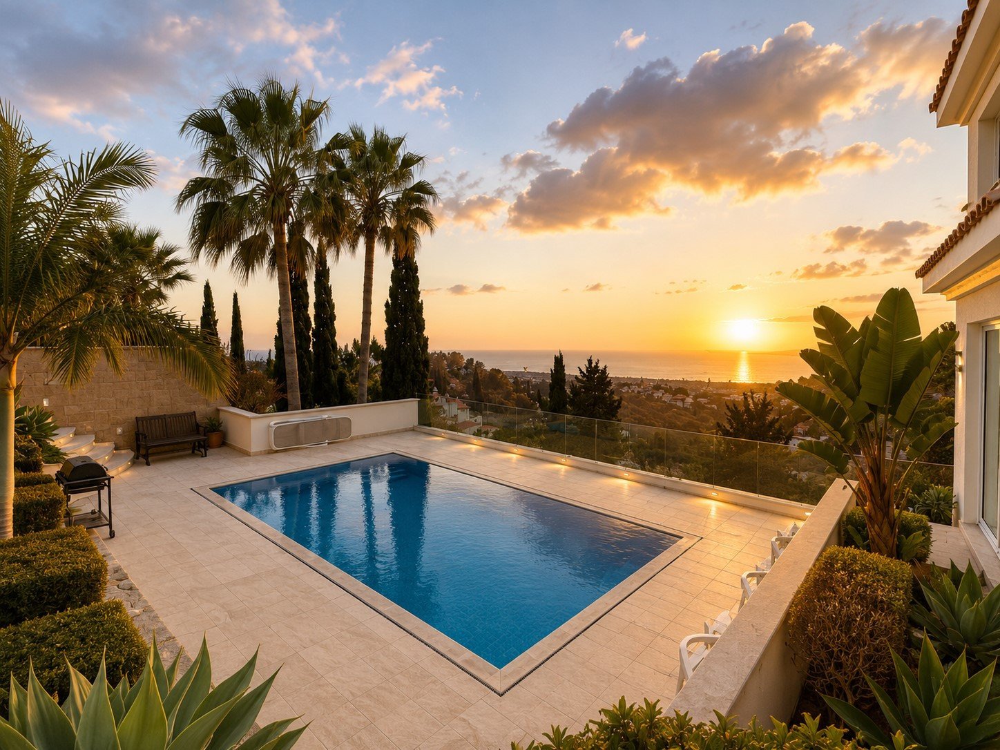 For sale is a modern, fully furnished detached villa in the sought-after village of Tala. This property offers a spacious internal area of generous sq